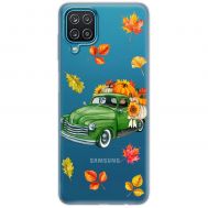 Чохол для Samsung Galaxy A12 / M12 MixCase осінь авто з гарбузами