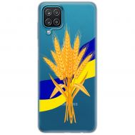 Чохол для Samsung Galaxy A12 / M12 MixCase патріотичні пшениця з України