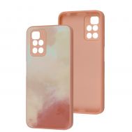 Чохол для Xiaomi Redmi 10 Marble Clouds pink sand