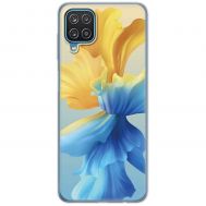 Чохол для Samsung Galaxy A12 / M12 MixCase патріотичні квітка України