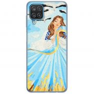 Чохол для Samsung Galaxy M33 (M336) MixCase патротичні Дівчина і Лелеки