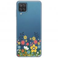 Чохол для Samsung Galaxy A12 / M12 Mixcase квіткове поле