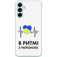 Чохол для Samsung Galaxy M14 (M146) MixCase патріотичні в ритмі з Україною