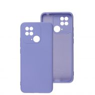 Чохол для Xiaomi Redmi 10C Wave colorful light purple