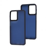 Чохол для Samsung Galaxy M33 (M336) Lyon Frosted navy blue