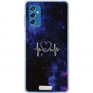 Чохол для Samsung Galaxy M52 (M526) Mixcase для закоханих мелодія кохання