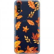 Чохол для Samsung Galaxy A01 (A015) MixCase осінь осінні листочки