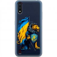 Чохол для Samsung Galaxy A01 (A015) MixCase патріотичні Український лев