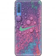 Чохол для Samsung Galaxy A7 2018 (A750) MixCase логотип лого кольоровий