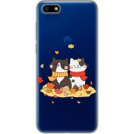 Чохол для Huawei Y5 2018 MixCase осінь котяча осінь