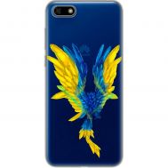 Чохол для Huawei Y5 2018 MixCase патріотичні жовто-синій птах