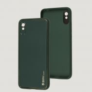 Чохол для Xiaomi Redmi 9A Leather Xshield army green