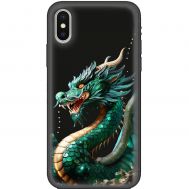 Чохол для iPhone X / Xs MixCase Новий рік big dragon