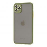 Чохол для iPhone 11 Pro Max LikGus Totu camera protect зелений