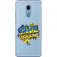 Чохол для Xiaomi Redmi Note 4 / 4x MixCase патріотичні save ukraine