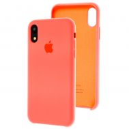 Чохол silicone case для iPhone Xr peach