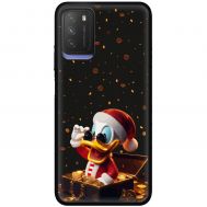 Чохол для Xiaomi Poco M3 MixCase Новий рік посмішка Скруджа