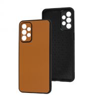 Чохол для Samsung Galaxy A23 (A235) Classic leather case orange