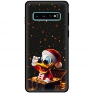 Чохол для Samsung Galaxy S10 (G973) MixCase Новий рік посмішка Скруджа