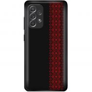 Чохол для Samsung Galaxy A53 (A536) MixCase патріотичні червоний колір вишиванки