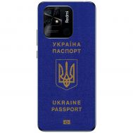 Чохол для Xiaomi Redmi 10C MixCase патріотичні Україна паспорт