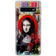 Чохол для Samsung Galaxy S10 (G973) MixCase графіті Мона Ліза