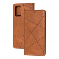 Чохол книжка Business Leather для Samsung Galaxy Note 20 (N980) коричневий