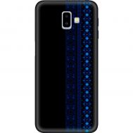 Чохол для Samsung Galaxy J6+ 2018 (J610) MixCase патріотичні синій колір вишиванки