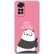 Чохол для Xiaomi Redmi Note 11 / 11s MixCase Dont Touch My Phone Panda