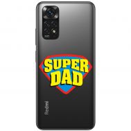 Чохол для Xiaomi Redmi Note 11 / 11s MixCase День батька super Dad