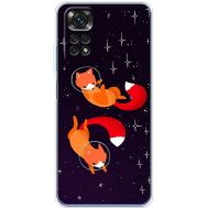 Чохол для Xiaomi Redmi Note 11 / 11s MixCase Fox-Astronauts