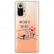 Чохол для Xiaomi Redmi Note 10 Pro MixCase День батька My DAD is the Best