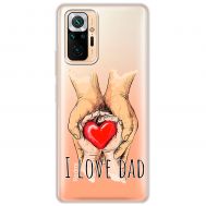 Чохол для Xiaomi Redmi Note 10 Pro MixCase День батька I Love Dad