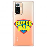 Чохол для Xiaomi Redmi Note 10 Pro MixCase День батька super Dad
