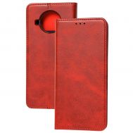 Чохол книжка для Xiaomi Mi 10T Lite Black magnet червоний