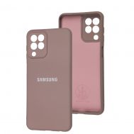 Чохол для Samsung Galaxy M33 (M336) Silicone Full camera pink sand