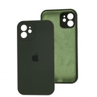Чохол для iPhone 12 Square Full camera cyprus green