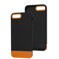 Чохол для iPhone 7 Plus / 8 Plus Bichromatic black / orange