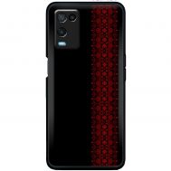 Чохол для Oppo A54 MixCase патріотичні червоний колір вишиванки