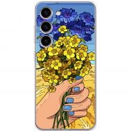 Чохол для Samsung Galaxy S23 (S911) MixCase патротичні квіти