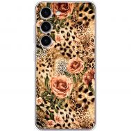 Чохол для Samsung Galaxy S23 (S911) MixCase Леопард троянди
