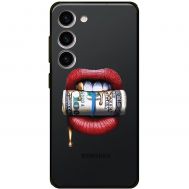 Чохол для Samsung Galaxy S23 (S911) MixCase гроші lips
