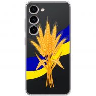 Чохол для Samsung Galaxy S23 (S911) MixCase патріотичні пшениця з України