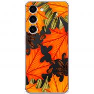 Чохол для Samsung Galaxy S23 (S911) MixCase осінь жовто-червоне листя клену
