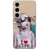 Чохол для Samsung Galaxy S23 (S911) MixCase графіті I love life