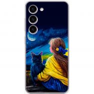 Чохол для Samsung Galaxy S23+ (S916) MixCase патріотичні зіркова ніч картина