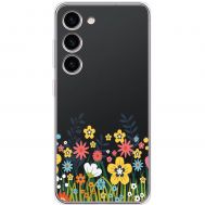 Чохол для Samsung Galaxy S23 (S911) Mixcase квіткове поле