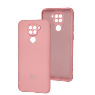 Чохол для Xiaomi Redmi Note 9 Silicone Full camera pink