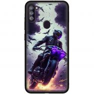 Чохол для Samsung Galaxy A11 / M11 MixCase машини неон мото