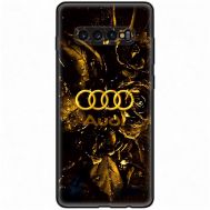Чохол для Samsung Galaxy S10+ (G975) MixCase машини неон Audi лого